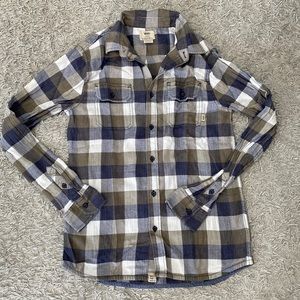 Vans Womens Button down plaid shirt (medium)